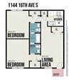 2 Bedroom 1.5 Bath
